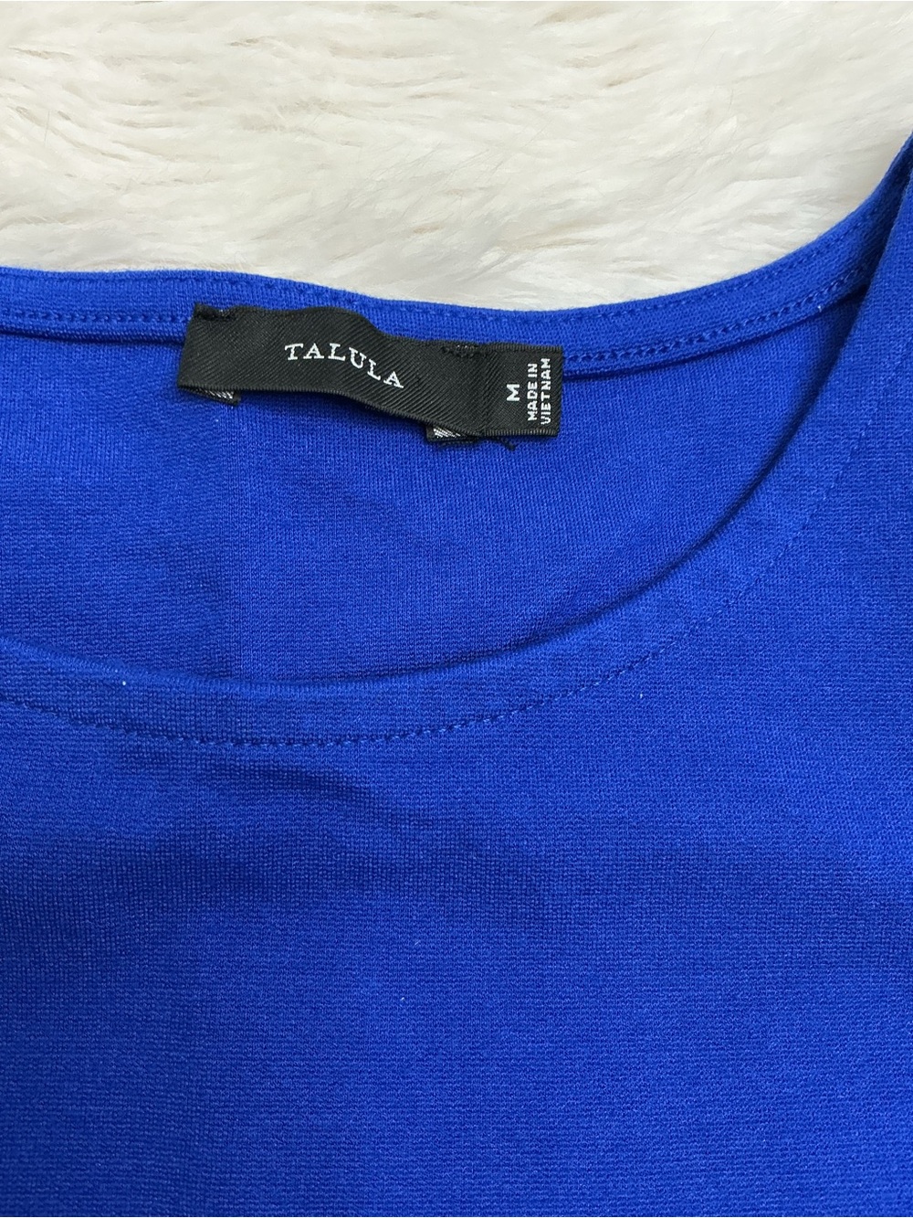 Talula - Royal Blue Crop Tank Top - Sz M - Picture 2 of 8